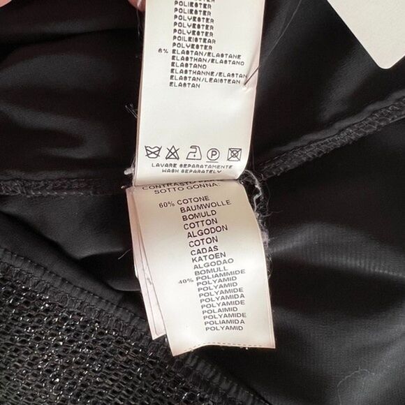 Msgm Black Embroidered Printed Mini Skirt, XS/US2/IT38 - Picture 6 of 7